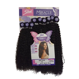 Cabelo Cacheado Bio Fibra Miracle Céu Plus Na Tela 65cm em Oferta na Shopee