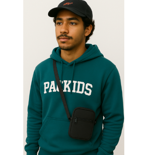 BOLSA BAG UNISSEX LATERAL POCHETE DE OMBRO ALÇA REGULÁVEL