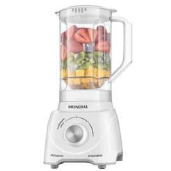 Liquidificador Pratic Power Mondial Branco 2,2 Litros - L-97-W