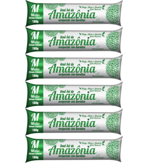 Kit 06 Henê Amazônia Gel 180g Preto Médio Bisnaga Divina Dama em Oferta na Shopee