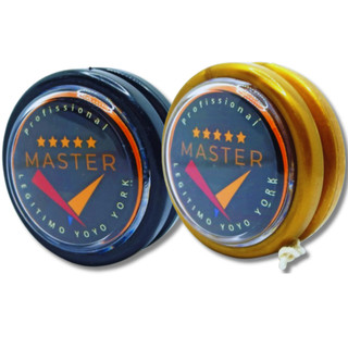 Kit 2 Yoyo Profissional York Master Legítimo eixo de madeira + 3 cordas (ioio, yo yo, Io io)