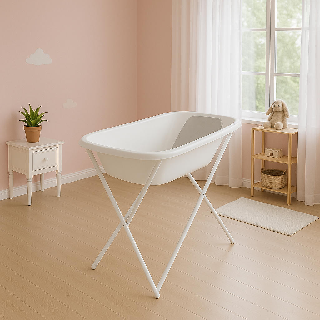 Banheira Para Bebê Galzerano Acqua Trio Até 20Kg Com Suporte
