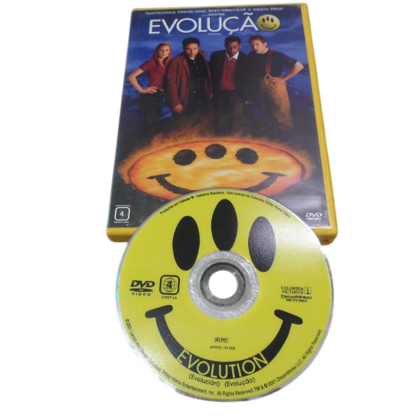 Evolução DVD Original Raridade