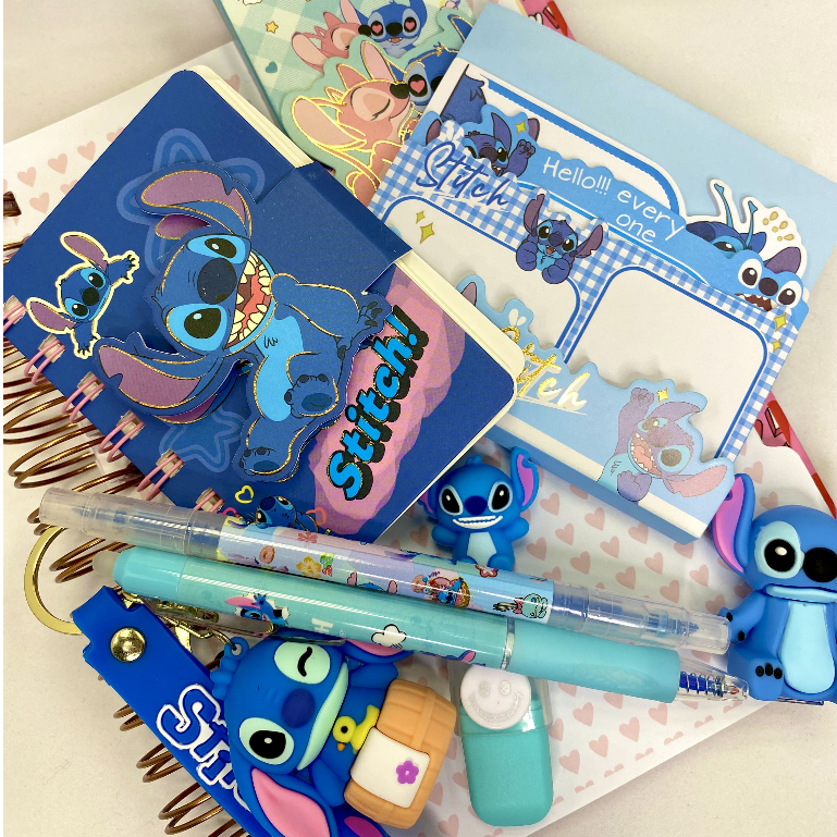 Monte seu Kit do Stich: Personalize com os Itens que Você Ama e Ganhe um presente! em Oferta na Shopee