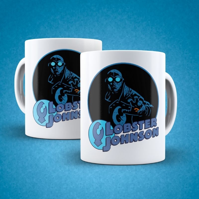Caneca Hellboy - Lobster Johnson - Lagosta (Porcelana)