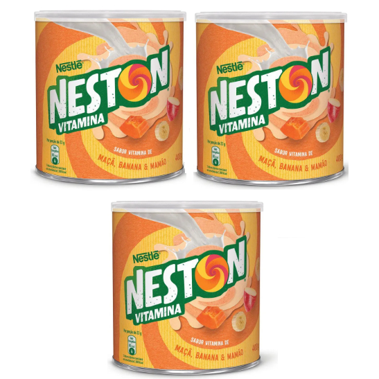 Neston Sabores – Kit com 2 ou 3 Latas | Nutritivo e Delicioso | Rico em Vitaminas e Minerais em Oferta na Shopee