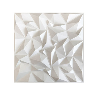 Kit 10 Peças Revestimento 3D com Cartela de Dupla-Face | Poly 30x30cm | Direct Borrachas