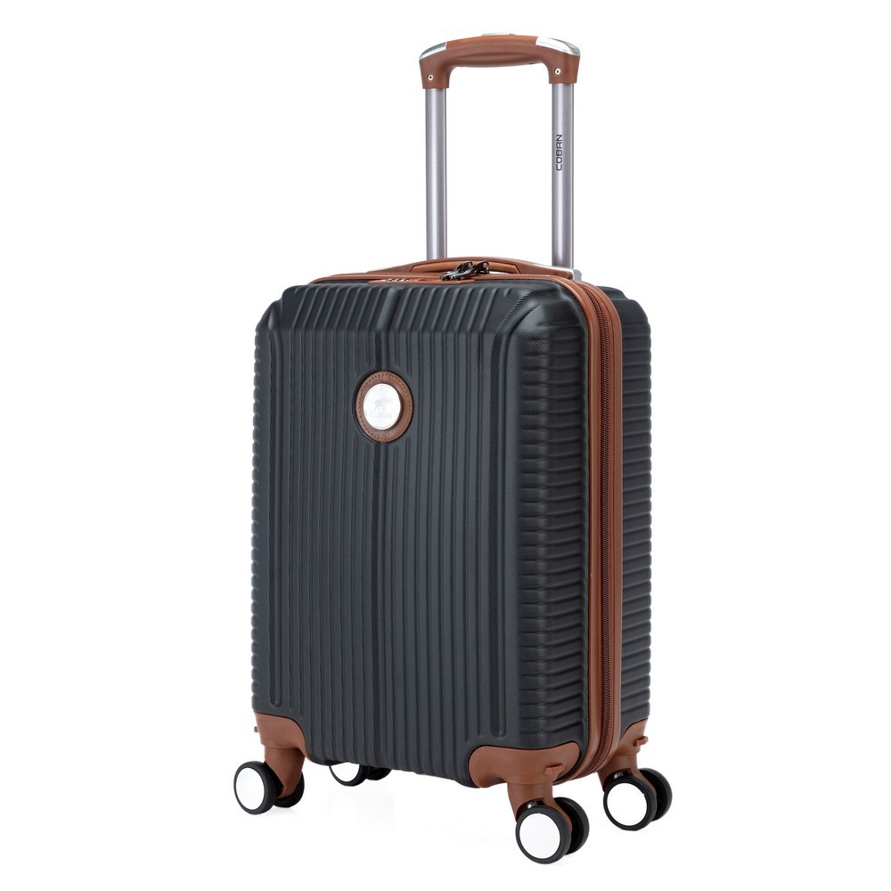 Mala Bordo Pequena 8KG PP Coban Reforçada ABS Padrão ANAC Rodinhas 360° Cadeado Numérico