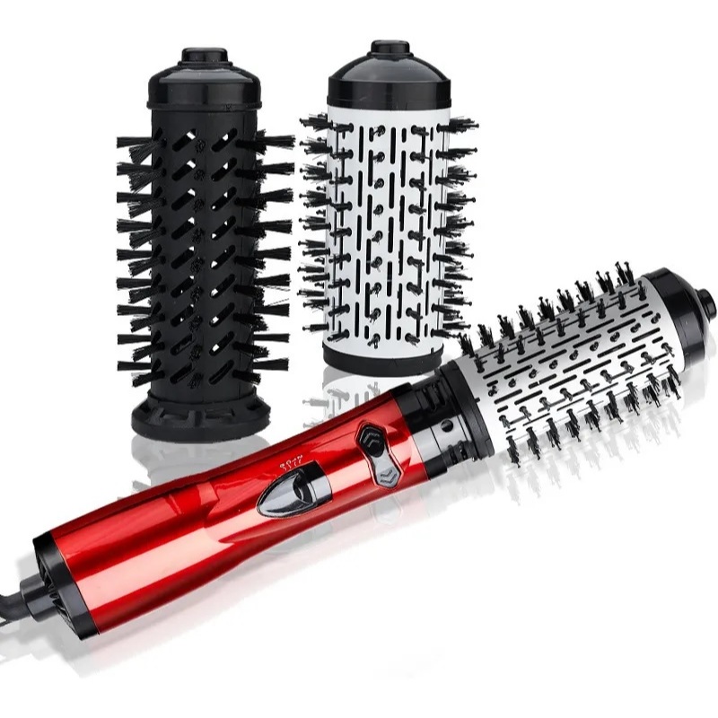 Escova Rotativa Giratória Secadora Alisadora Modeladora 110v 3 Em 1