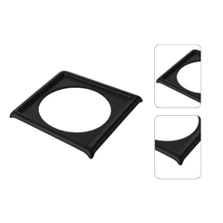 Porta Ralo Click 15x15 Suporte Preto Inox Exclusivo Não Descasca