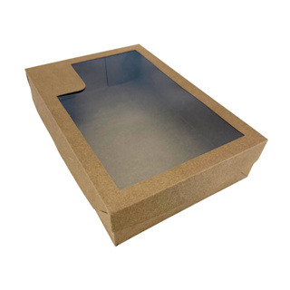 10 Caixas Retangular, Com Visor, Para Presentes - 31x21x7cm em Oferta na Shopee