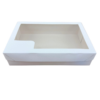 20 Caixas Retangular, Com Visor, Para Presentes - 31x21x7cm em Oferta na Shopee