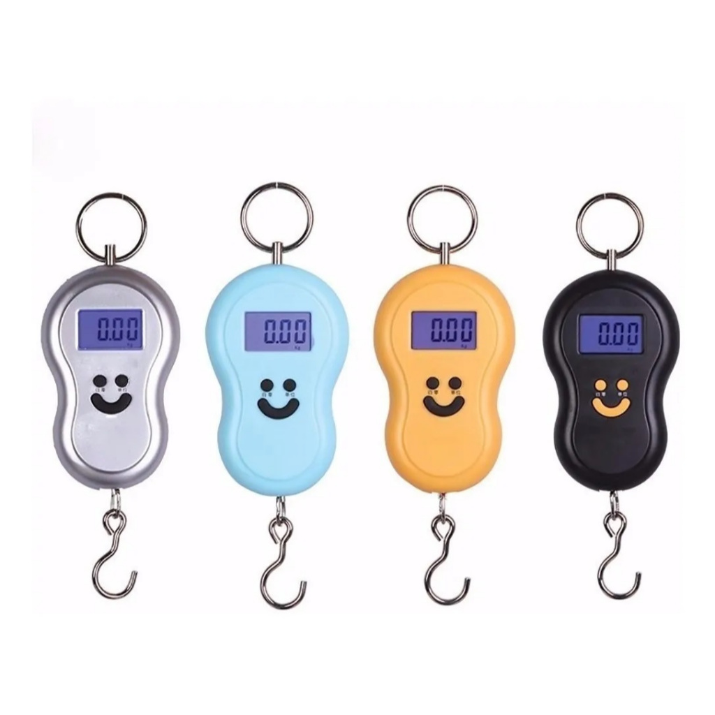 Balança Pratica De Gancho Portátil Digital - Pesa Até 50kg