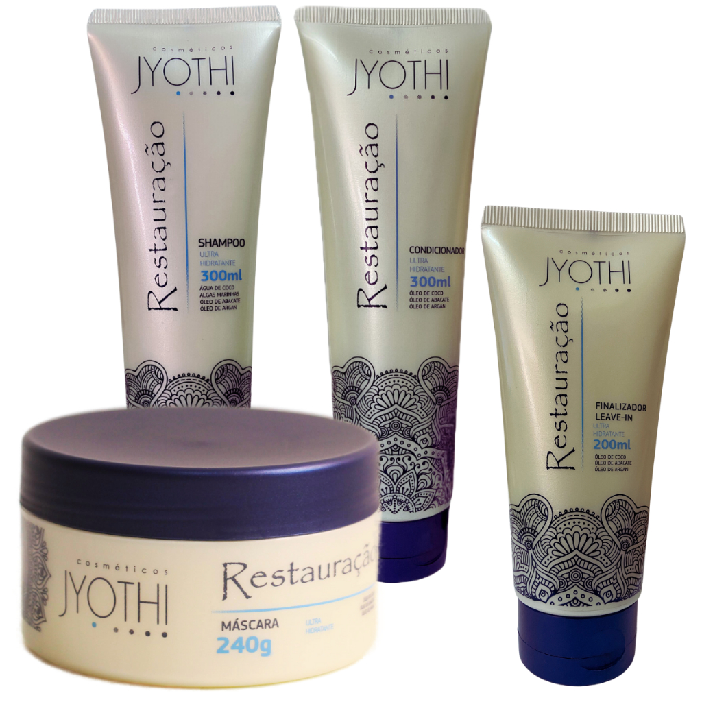 Kit Ultra Hidratante Nutrição Protetor Térmico Filtro Solar Shampoo Condicionador Máscara Leave-in