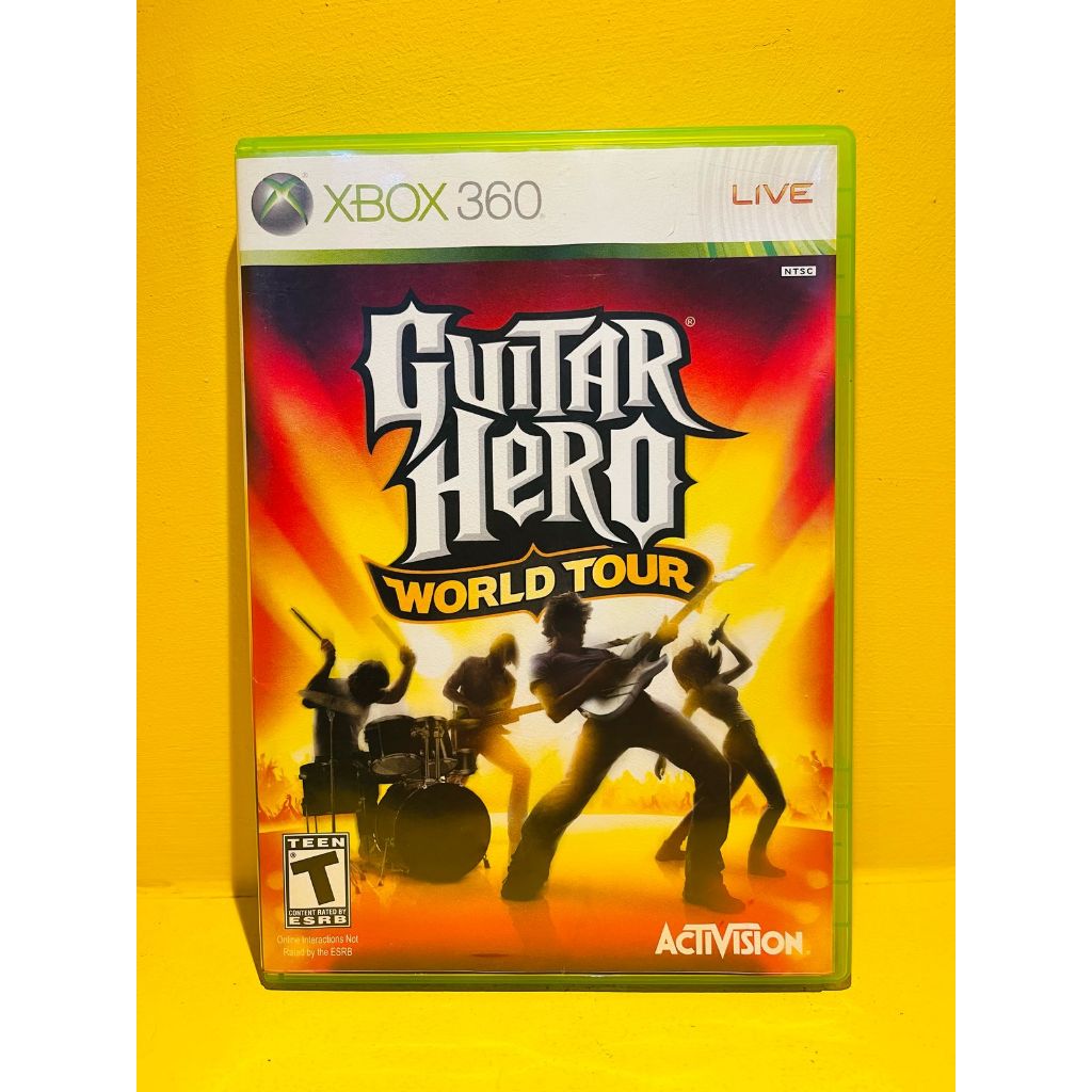 Jogo Guitar Hero World Tour Xbox 360