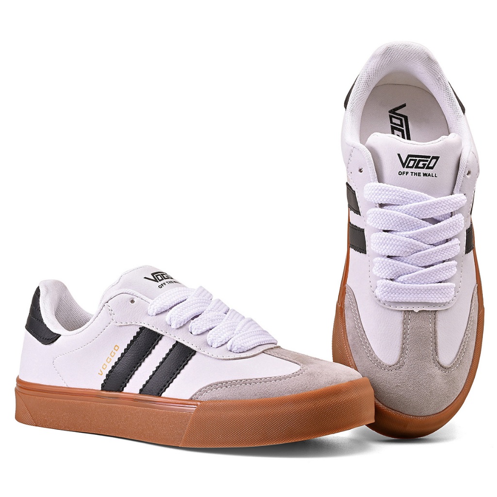 tenis samba casual voggo da moda confortavel