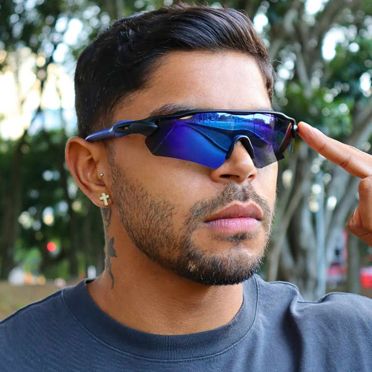 Óculos de Sol Race Esportivo Baixa Pace Premium Ciclismo Hike Corrida Bike uv400 Unissex - Fashion Accessories