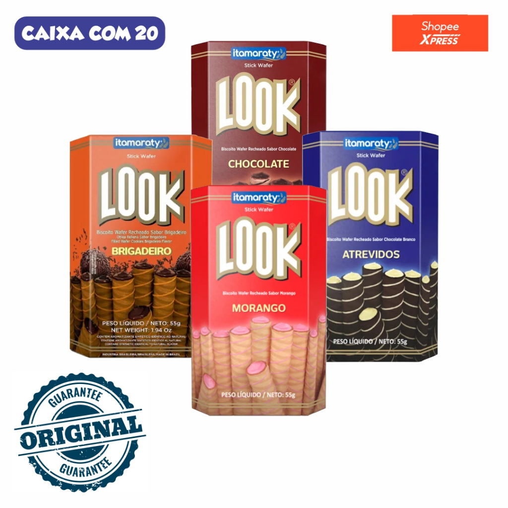 Caixa de Biscoito Recheado - Comprar com Melhor Preço em Lanches