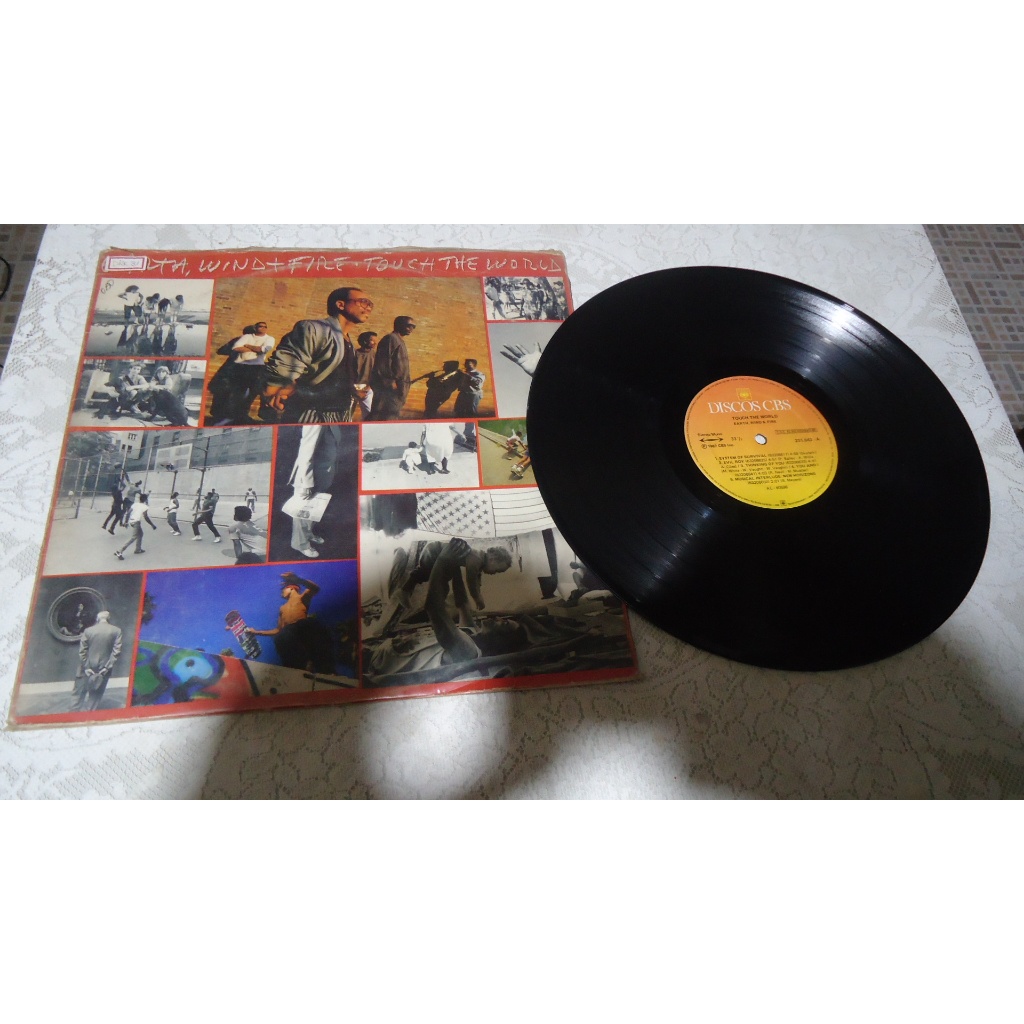 lp vinil. Earth, Wind e Fire. Touch the world