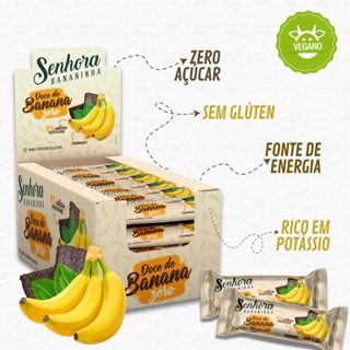 Bananinha Cremosa Zero Adição de Açúcar em Oferta na Shopee