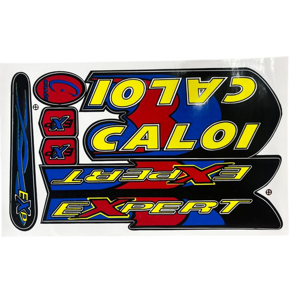 Cartela de adesivos para bicicletas Gallo BMX Canadian Caloi Monark Galo Specialize Giant