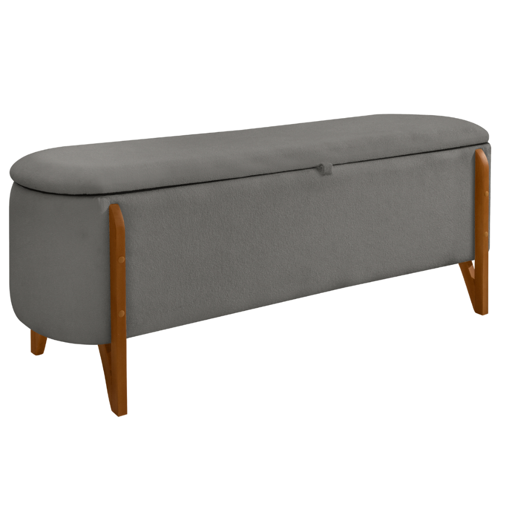 Recamier Boucle Escritóri Quarto Estofado Minimalista Moderno Calçadeira Sapateira Armazenamento Bau
