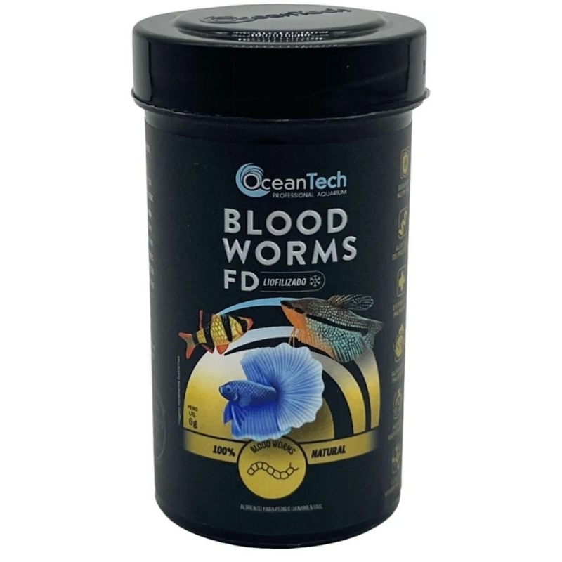 Ração Blood Worms Fd 12gr