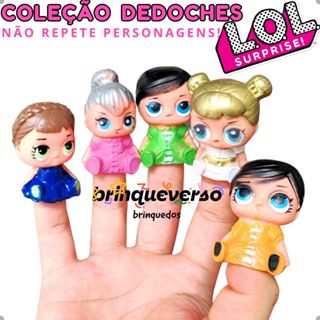 Coleção Dedoche LoL Surprise! Kit com 5 Dedoches Diferentes Mini Bonecas lol, Banho, Faz de Conta em Oferta na Shopee