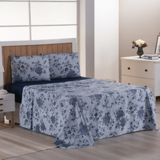 Jogo de Lençol 4 Peças 400 Fios Hypercal - Casal Padrão - 3 Estampas Florias e 3 Geométricas em Oferta na Shopee