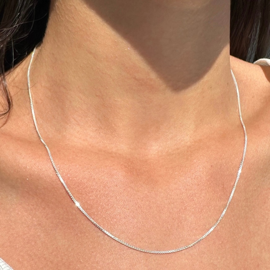 Colar Prata 925 - 45 cm 50 cm 60 cm 65 cm 70 cm 80 cm Pulseira - Corrente Veneziana Legítima Pura Maciça V12 em Oferta na Shopee