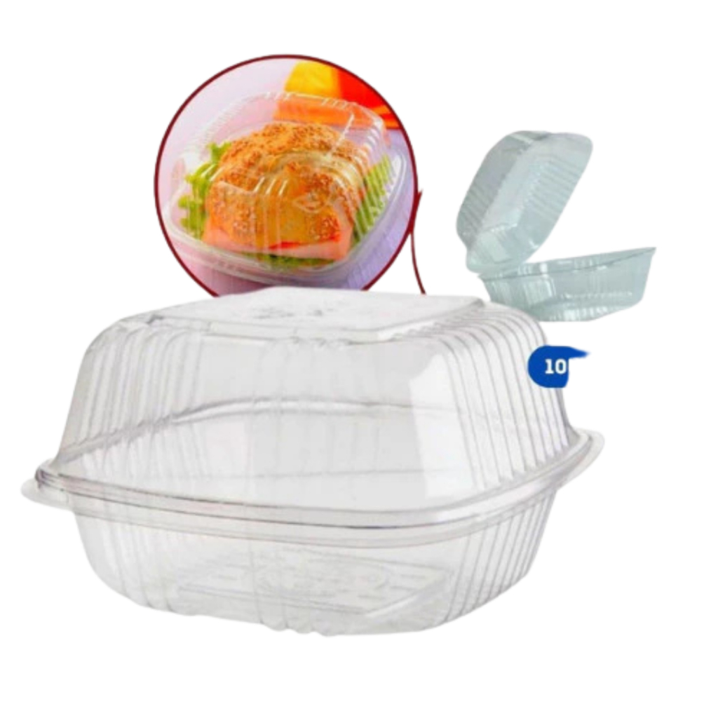 Embalagem Hamburgueira Pet para Lanches GA12 Galvanotek Premium Delivery C/25 UNIDADES