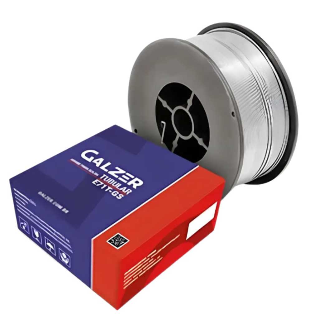 Arame de Solda Mig sem gás  E71ts - Gs 0.8mm 1kg GALZER em Oferta na Shopee
