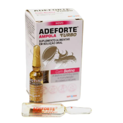 Adeforte Turbo 01 Ampola 3ml + 01 Ampola de Biotina 3ml em Oferta na Shopee