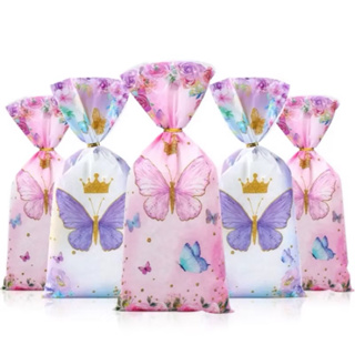 Saquinhos Lembrancinha Borboleta Rosa e Lilás em Oferta na Shopee