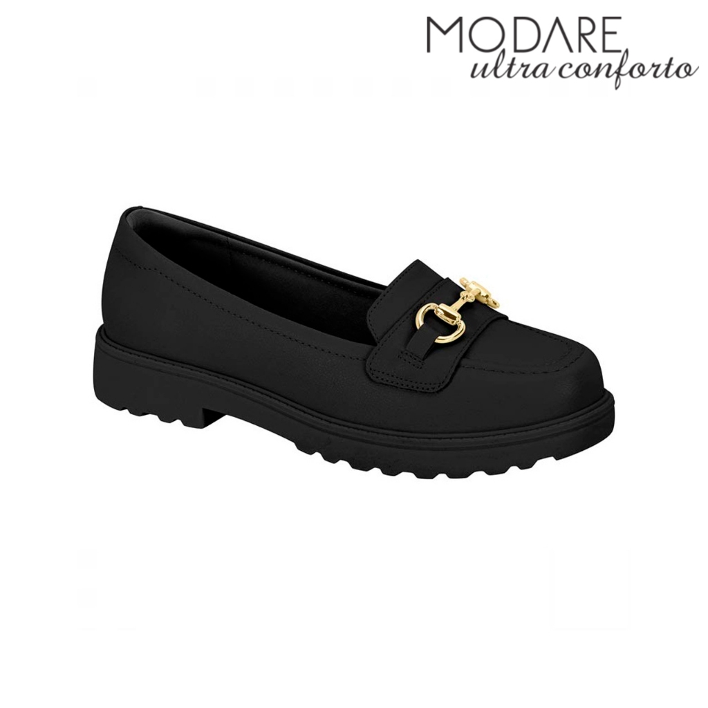 Sapato Mocassim Feminino Modare Ortopédico Ultraconforto Tratorada Confortável Original