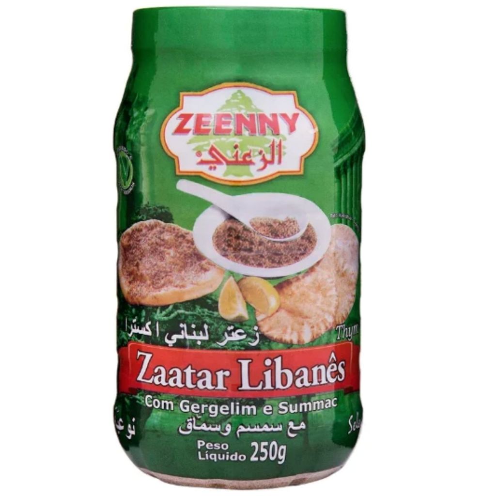 Zaatar com Gergelim e Sumac pote 250g Zeenny em Oferta na Shopee