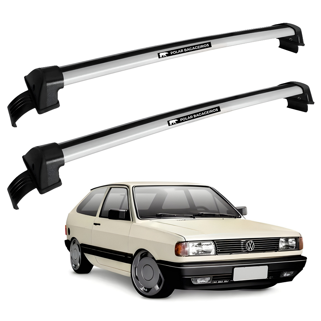 Rack De Teto Bagageiro ALUMINIO Volkswagen Gol Quadrado 1983