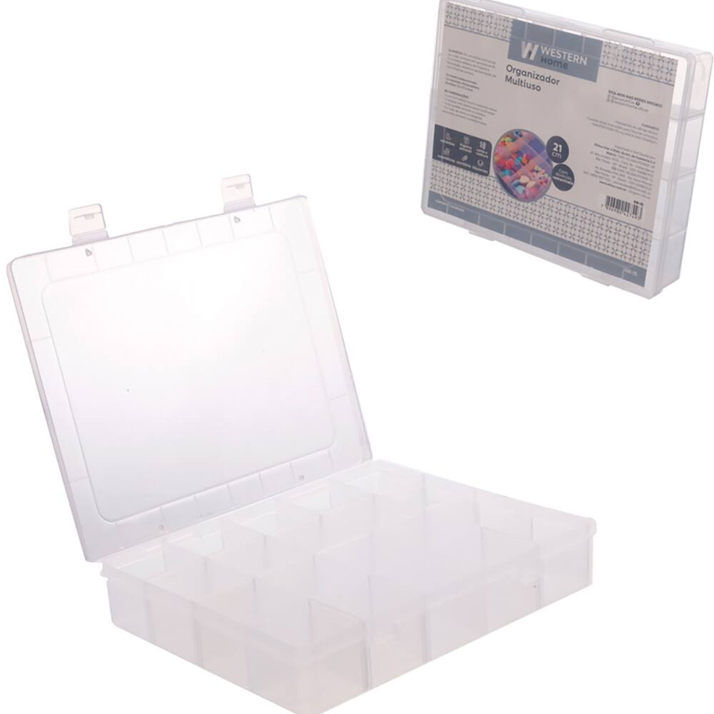 Caixa Box Organizadora Ferramentas Remédios Maquiagem Pesca Camping Esmalte Multiuso Unissex Prático em Oferta na Shopee