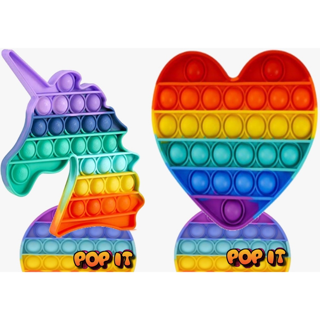 pop it kit decoração de festa infantil 4 display de mesa 20cm