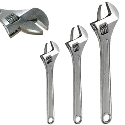 Chave Inglesa Ajustável Aço Carbono Resistente Profissional Reforçada Vários Tamanhos Ferramenta Top