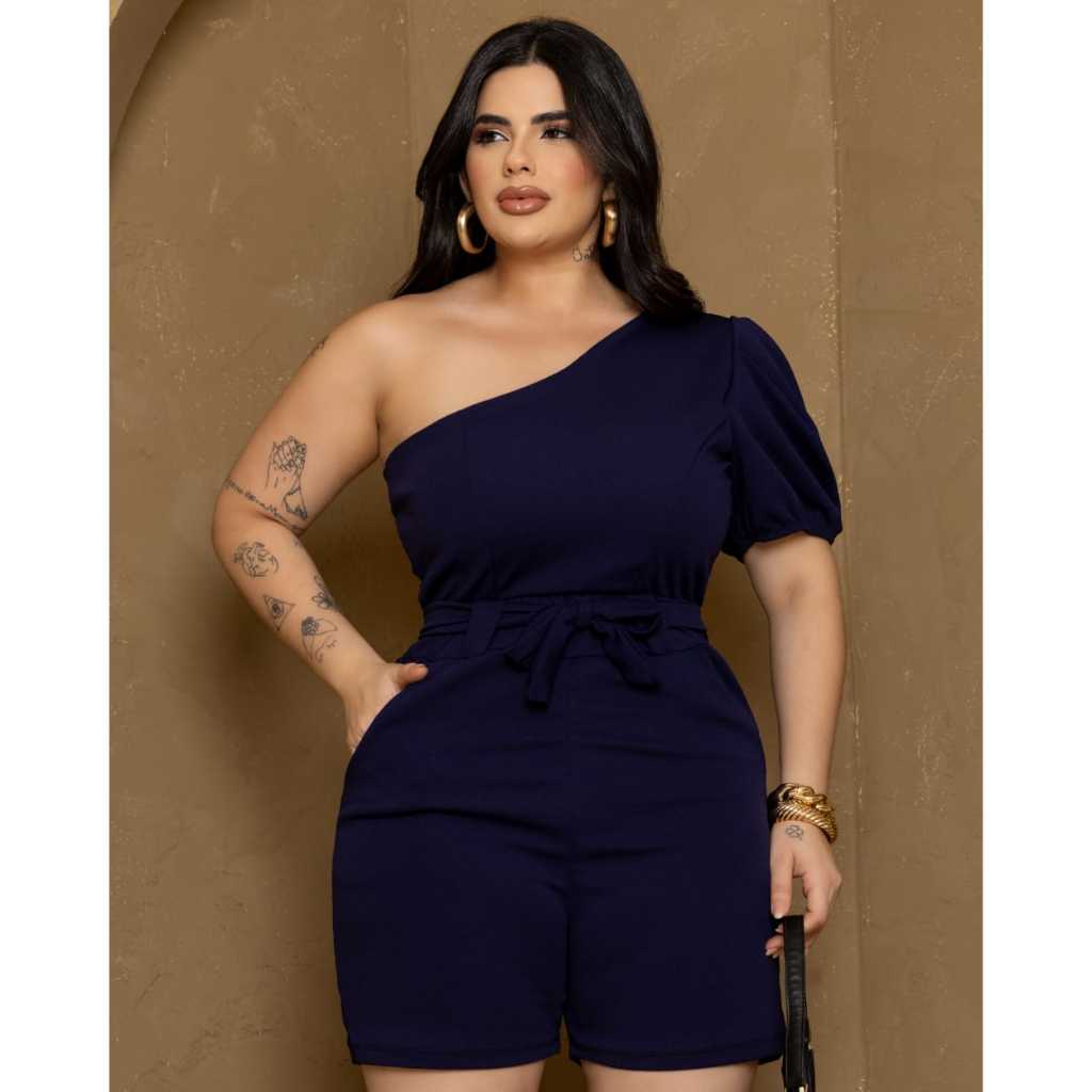 MACAQUINHO CURTO PLUS SIZE GG G1 ELEGANTE em Oferta na Shopee