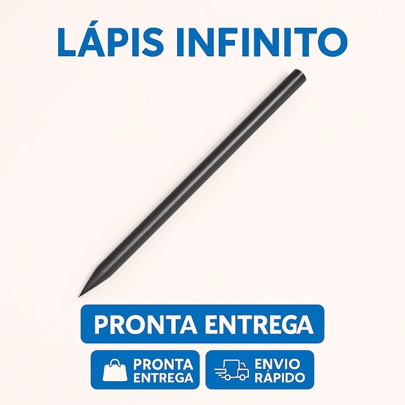 Lápis Infinito Escrita Infinito - NewPen - Durável - Design Moderno - Papelaria Criativa - Escolar em Oferta na Shopee