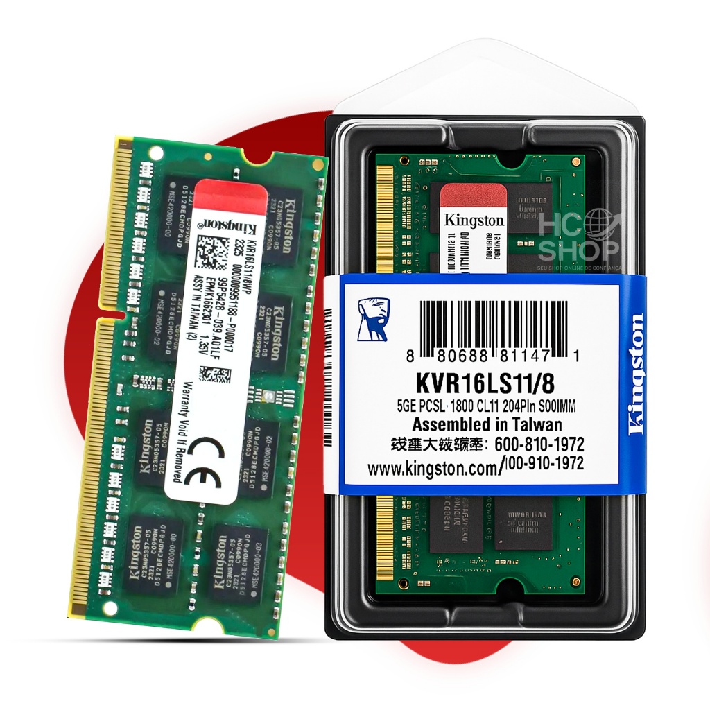 RAM Memory 8GB: Guia Completo e Onde Comprar | BuscaProdutos