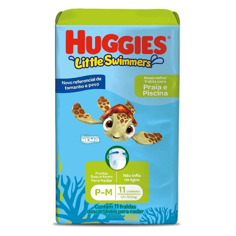 Fralda Huggies I Antil de Praia e Piscina P/m 11 Unidades Huggies