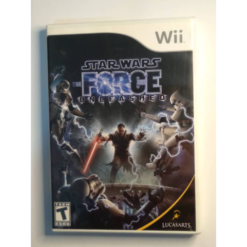 Star Wars The Force Unleashed Original Americano Completo para Nintendo Wii U WiiU