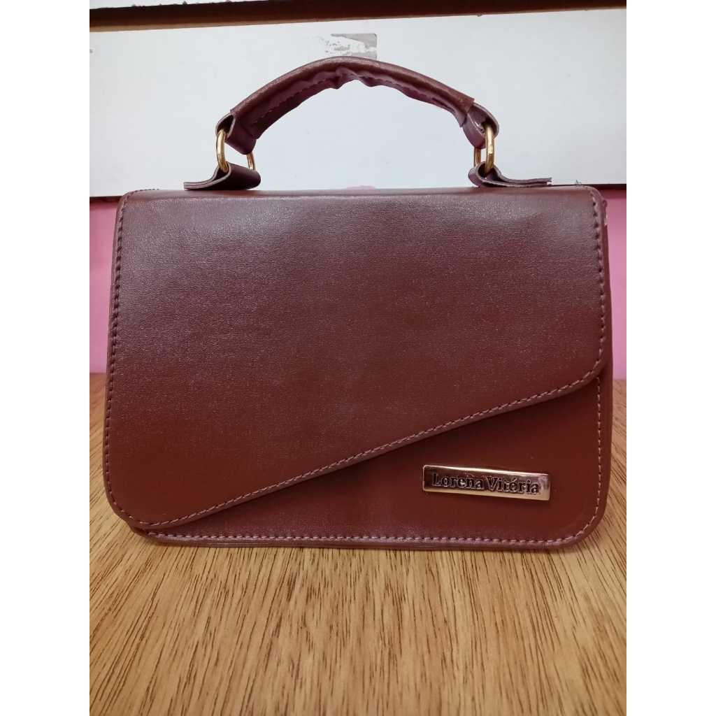 Bolsa Mini com alça transversal - Mini Bag-ideal p/ Festas - Natal - Casamentos - Passeios
