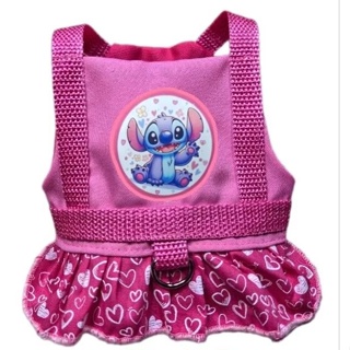 Coleira Peitoral com Guia para Dog e Gato fêmea Stitch em Oferta na Shopee