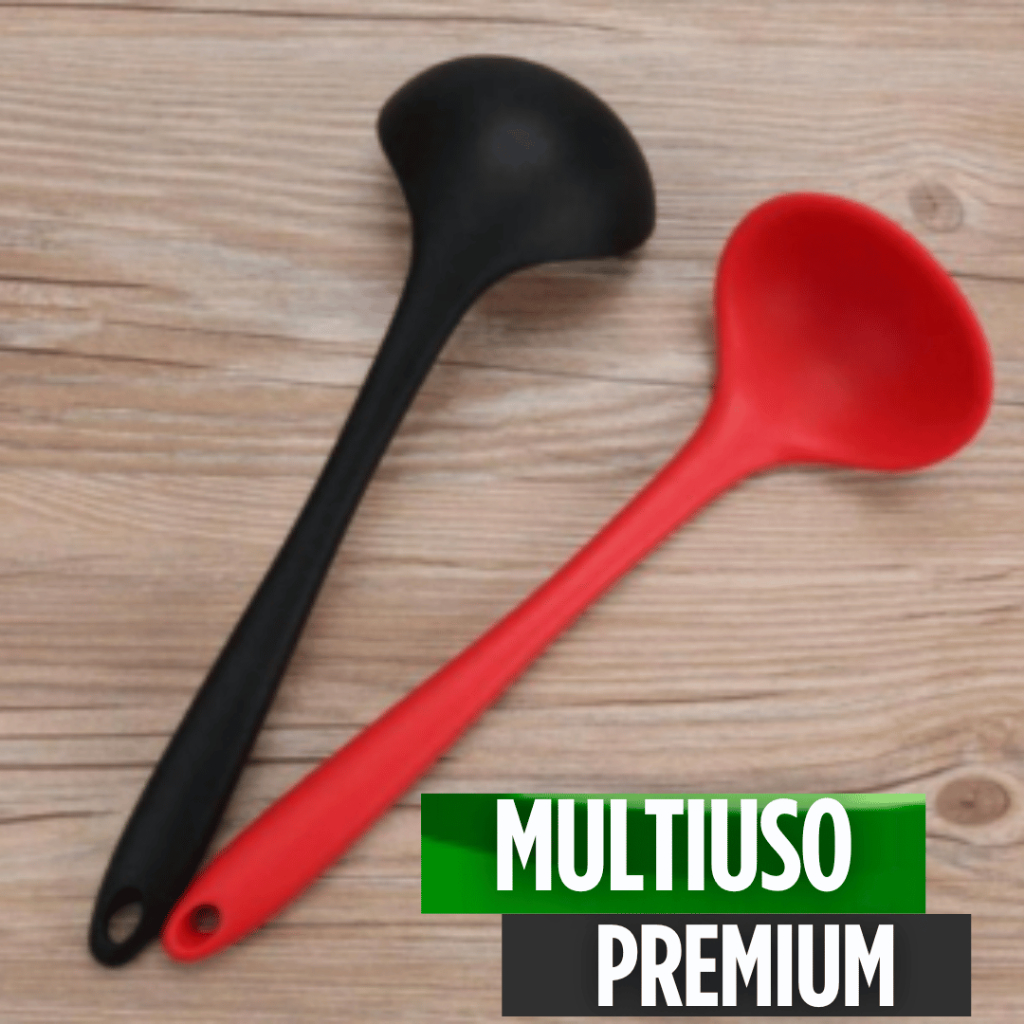 Unidades Concha De Feijão Silicone Utensílio de Cozinha 28,5cm Linha Premium
