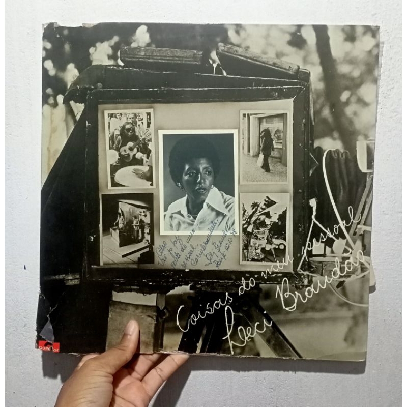 LP Vinil Leci Brandão - Coisas do Meu Pessoal (Autografado/MPB/Samba/1977)