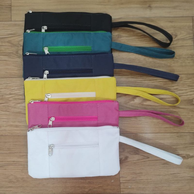 bolsa carteira, clutch com alça de mão porta celular
